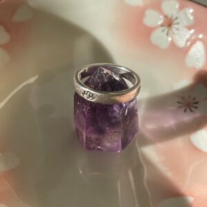 Sterling Silver Lotus Ring size 4